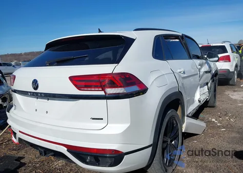 2023 Volkswagen Atlas Cross Sport 3.6L V6 Sel/3.6L V6 Sel R-Line Black z USA, uszkodzony, nr VIN 1V2SE2CA3PC229015